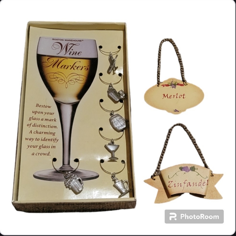 Wine Charms and Ornaments